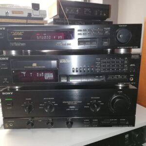 Sony Ampli ta-f470 Radio st-s261