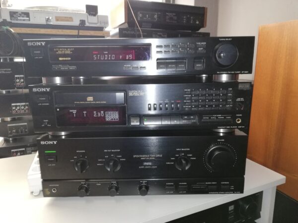 Sony Ampli ta-f470 Radio st-s261