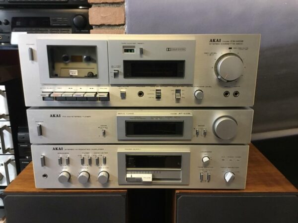 Amplificatore, Sintonizzatore, Deck Akai Am-u02, AT-k03L, CS-m02
