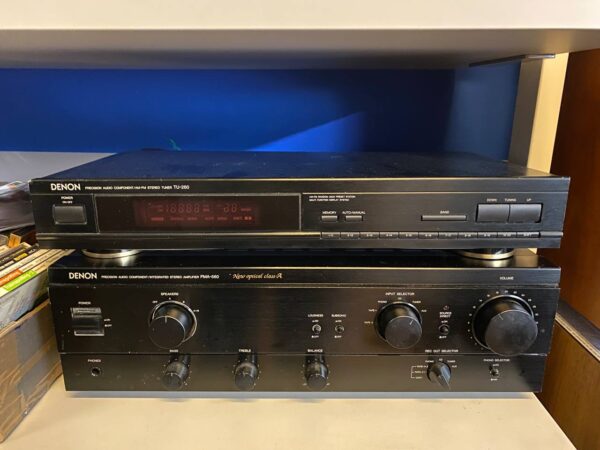Denon pma-560 TU-280 amplificatore e sintonizzatore