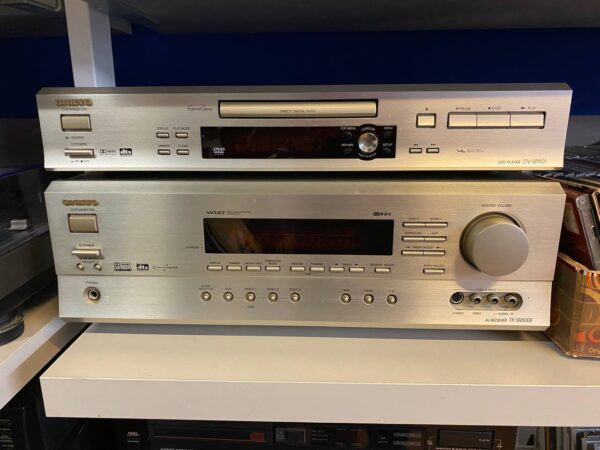 Onkyo tx-sr500e dv-sp501s sintoamplificatore e lettore CD/DVD
