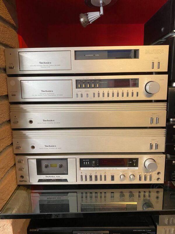 Technics SE-a808 ST-k808 SH-r808 RS-m45 stereo completo