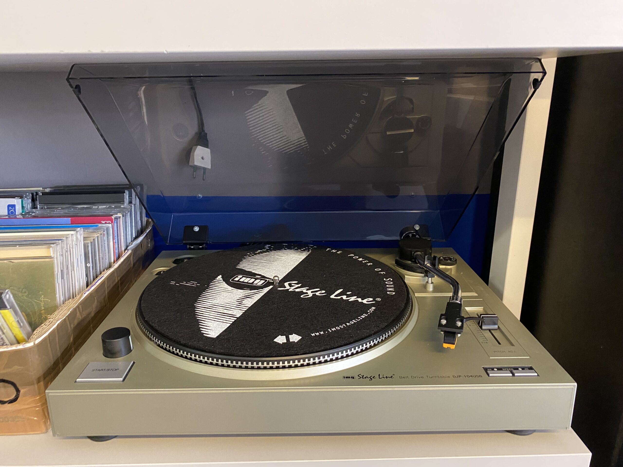 Monacor DJP-104 usb giradischi